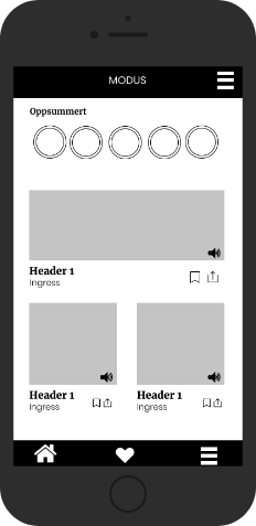 Lo-fi wireframes