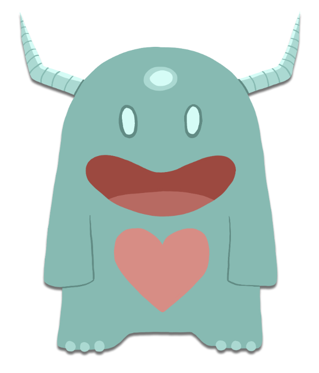 Smertebert glad